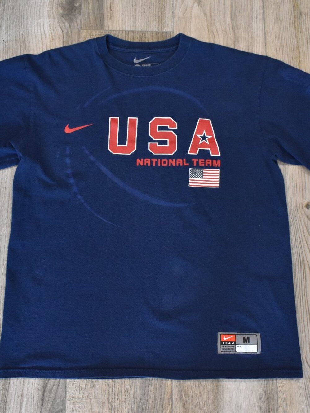 USA National Basketball Team Men's Medium Nike Shirt United States National Team